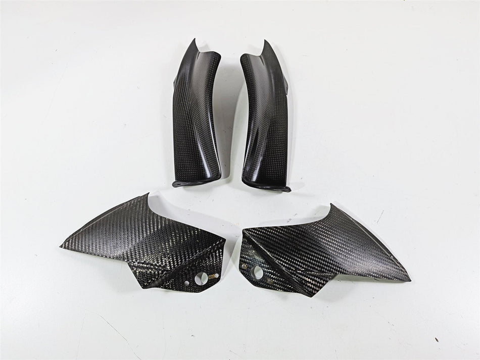 2008 Aprilia RSVR 1000 Factory Upper Fairing Carbon Infill Cover Set 8178754 {{ shop.shopifyCountryName }} - Mototech271