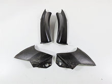 Load image into Gallery viewer, 2008 Aprilia RSVR 1000 Factory Upper Fairing Carbon Infill Cover Set 8178754
