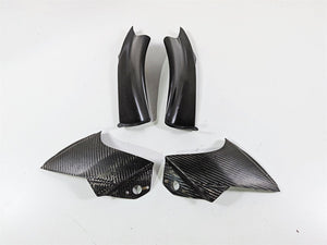 2008 Aprilia RSVR 1000 Factory Upper Fairing Carbon Infill Cover Set 8178754