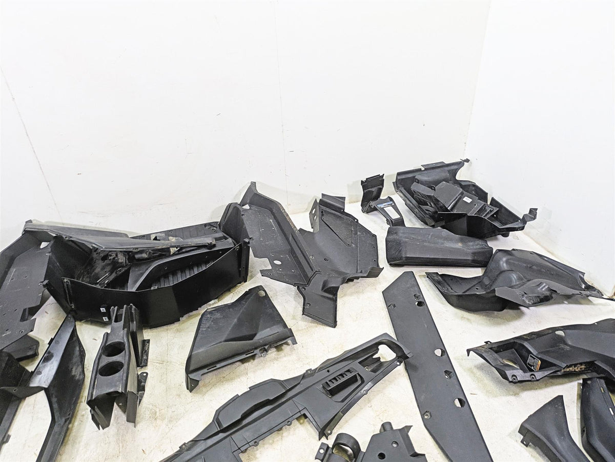 2023 Kawasaki Teryx KRX KRF 1000 C Black Molded Interior Fairing Cover Set {{ shop.shopifyCountryName }} - Mototech271