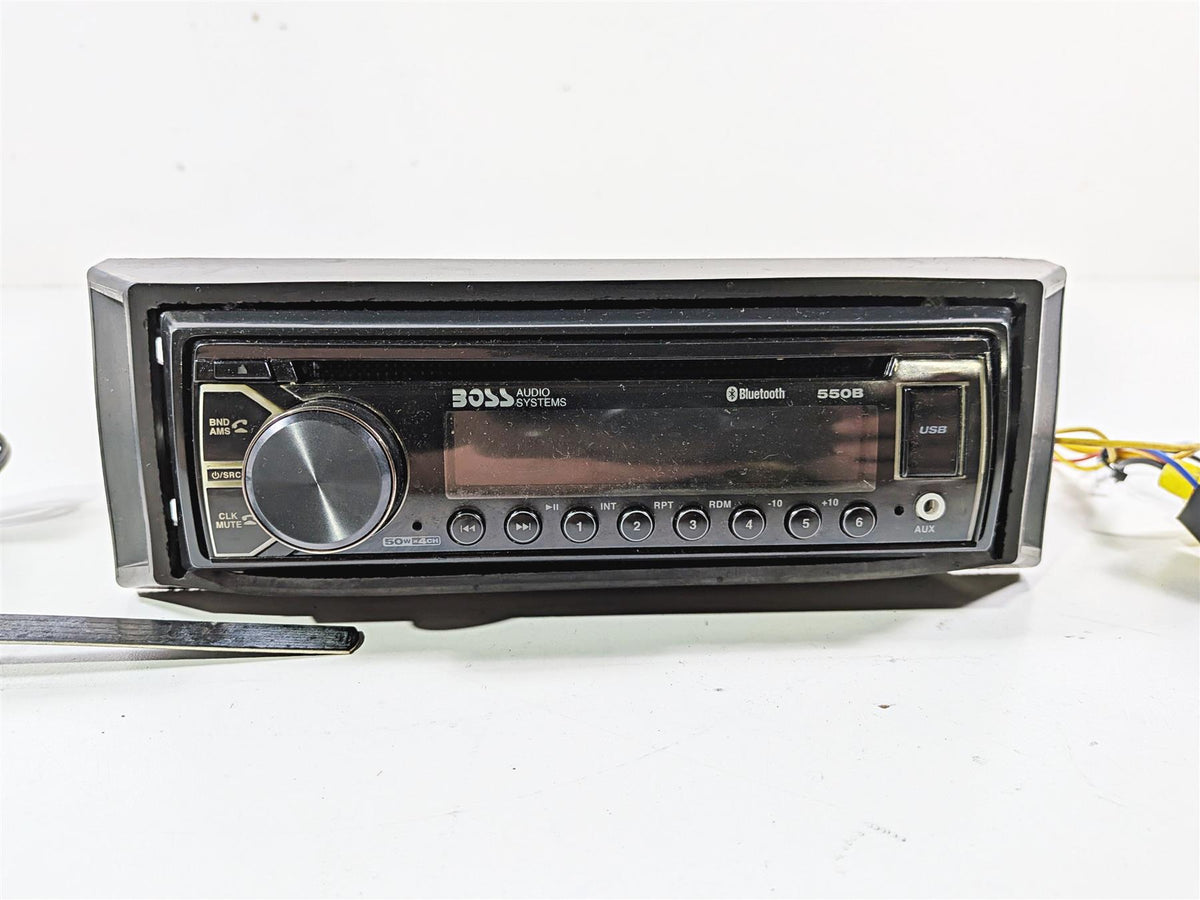 1993 Harley Touring FLHTCU Electra Glide Boss Audio System Radio CD Player 550B {{ shop.shopifyCountryName }} - Mototech271