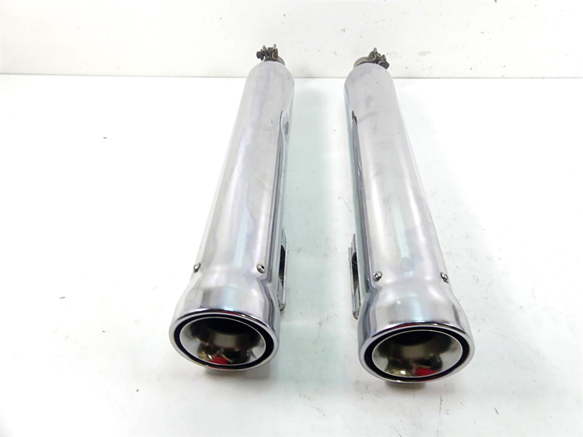 2007 Harley Touring FLHRC Road King Cobra Neighbor Haters Exhaust Mufflers 6107 {{ shop.shopifyCountryName }} - Mototech271