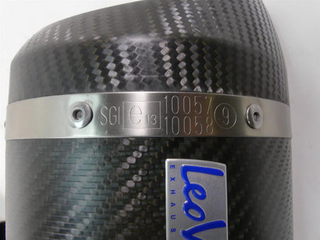 2015 Triumph 1050 Speed Triple R Leo Vince SBK Carbon Exhaust Pipe 8514S#1 {{ shop.shopifyCountryName }} - Mototech271