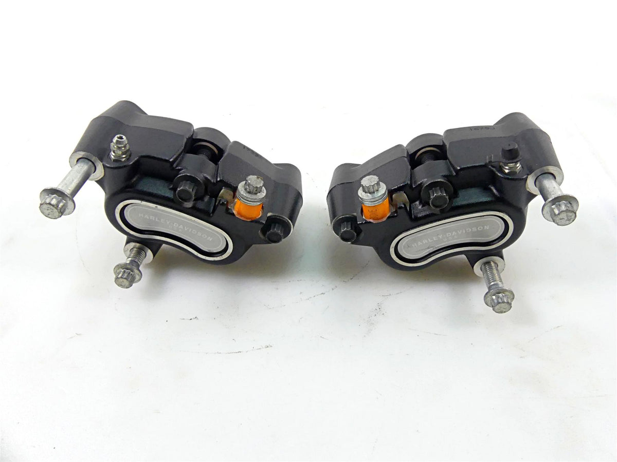 2010 Harley FXDF Dyna Fat Bob Nice Front Brake Caliper Set 44046-08 {{ shop.shopifyCountryName }} - Mototech271