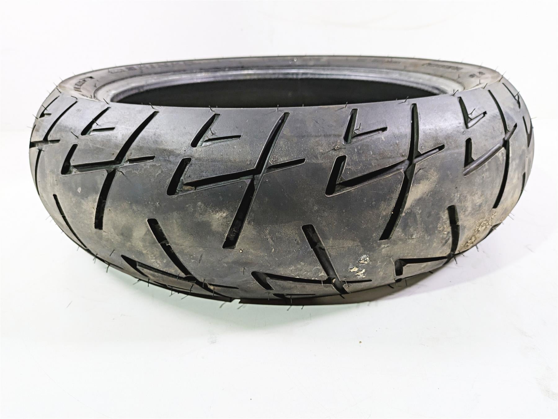 Used Motorcycle Rear Tire Shinko 009 Raven Radial 170/60ZR17 87-4046