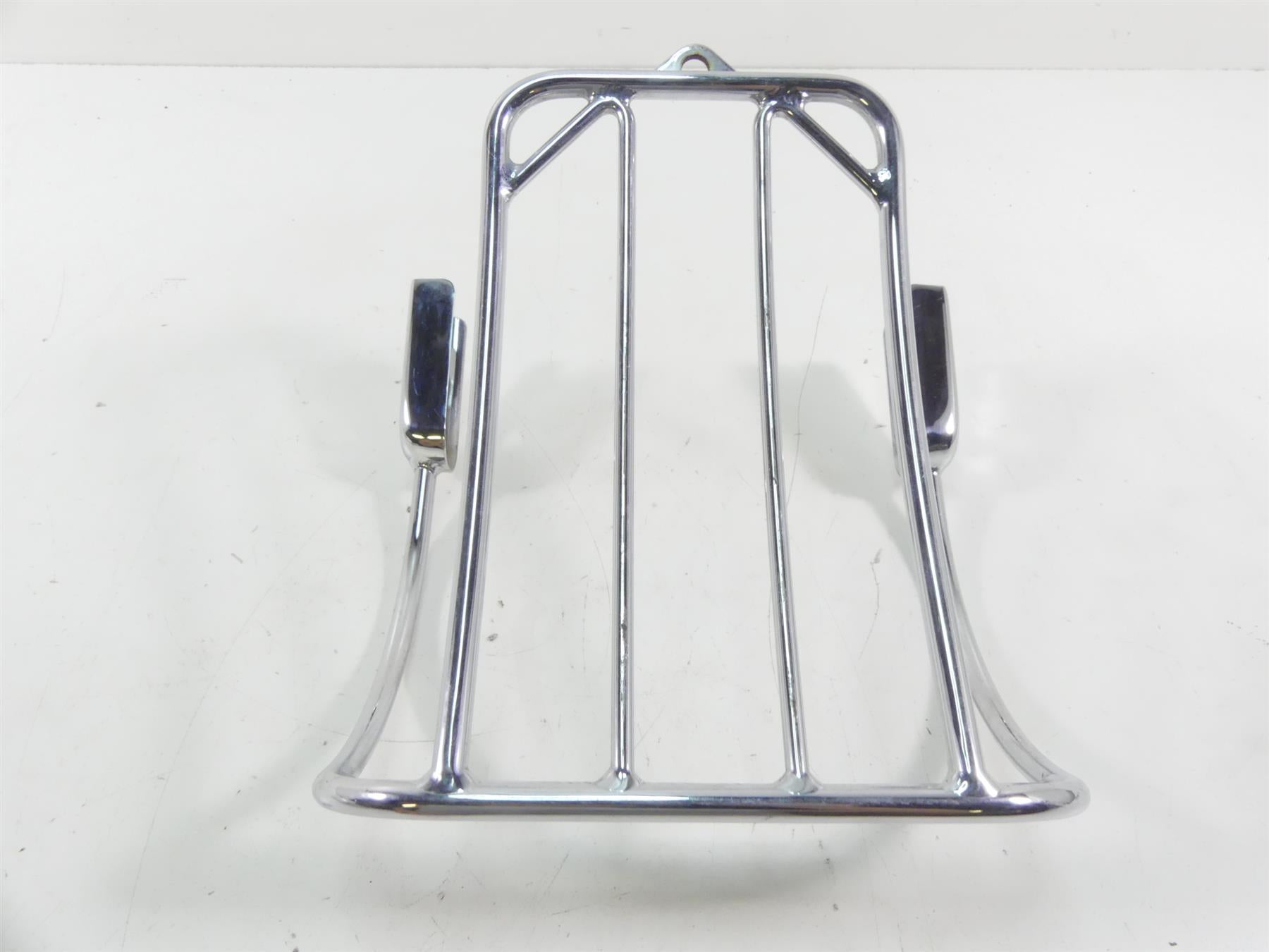 2005 Harley FXDWGI Dyna Wide Glide Rear Chrome Luggage Rack {{ shop.shopifyCountryName }} - Mototech271