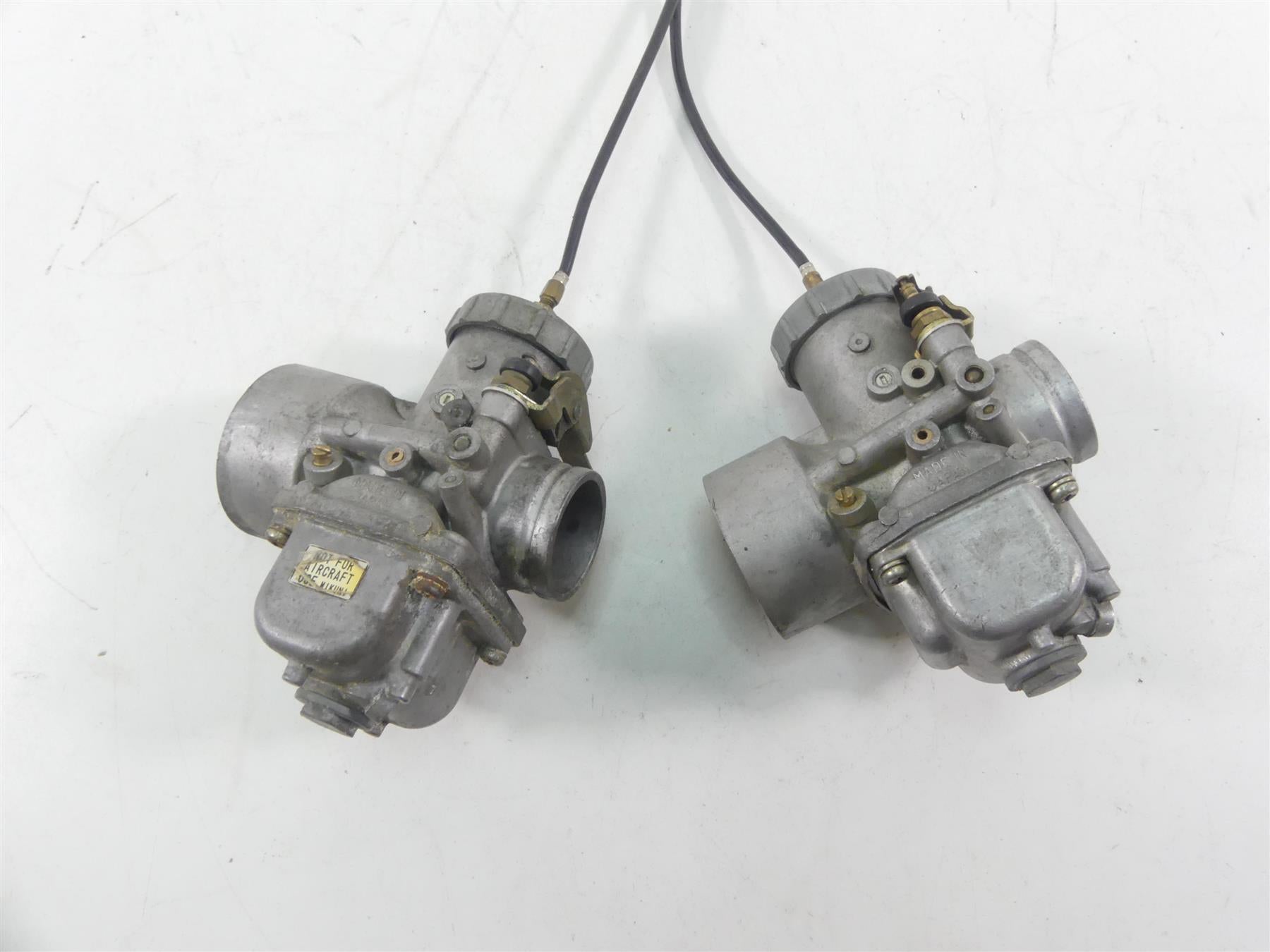 1978 Yamaha XS650 SE Special Mikuni 36mm Round Slide Carburetor Carbs -Read VM36 {{ shop.shopifyCountryName }} - Mototech271