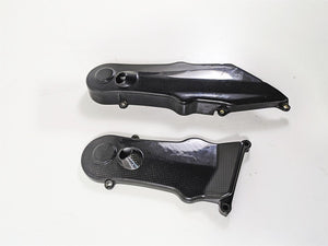 2009 Ducati Multistrada 1100 S Carbon Timing Cover Fairing Set 24510861 24510851