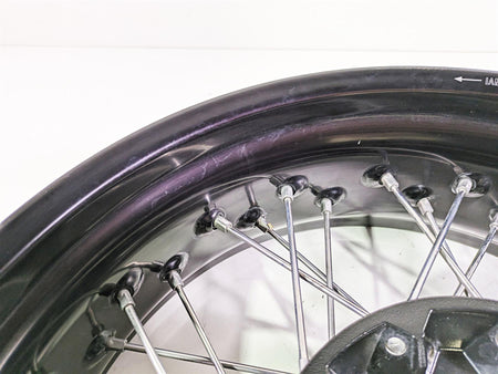 2014 BMW R nine T R9T K21 Rear Wheel Rim Black Spoke 17x5.5 -Ding 36318544696 {{ shop.shopifyCountryName }} - Mototech271