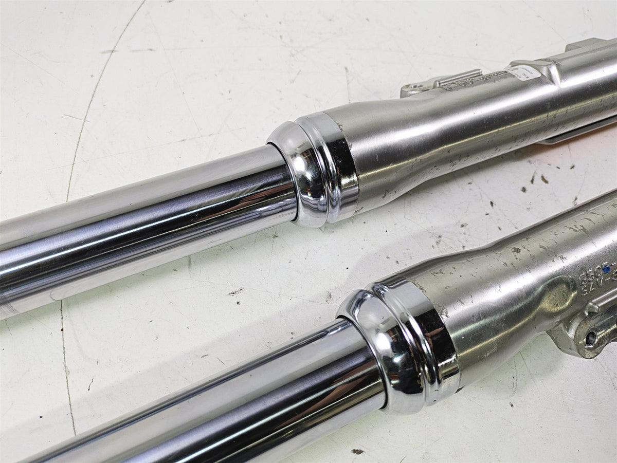 2015 Harley FXDL Dyna Low Rider Front Fork Legs Dual Caliper READ 45400051 {{ shop.shopifyCountryName }} - Mototech271