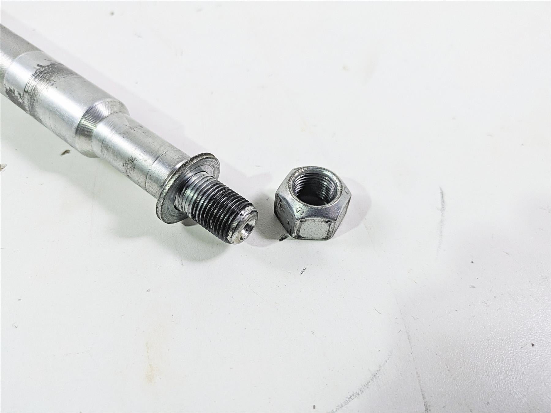 2014 Harley FLS Softail Slim Front Axle Spindle 25mm 41545-07A {{ shop.shopifyCountryName }} - Mototech271
