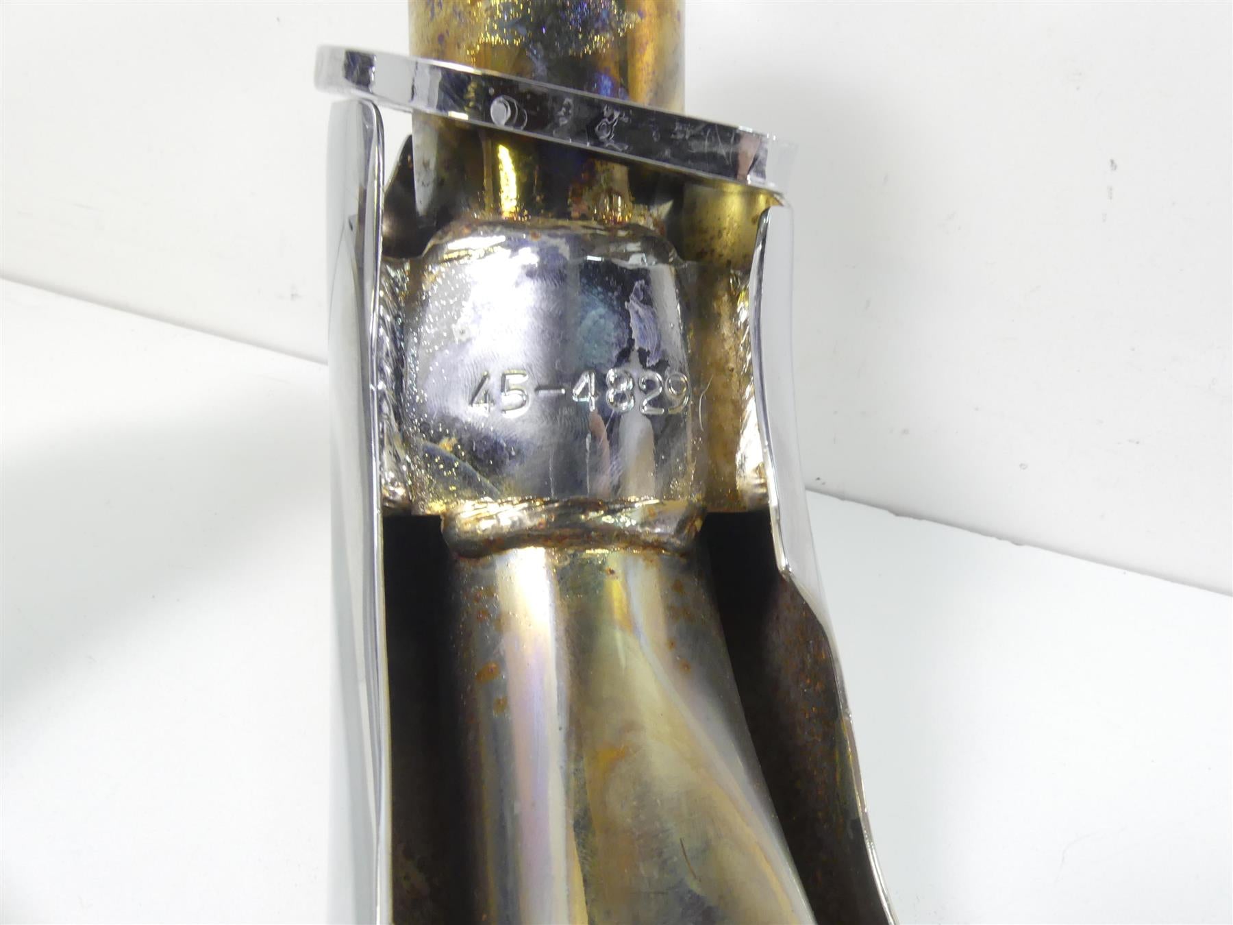 2001 Yamaha XV1600 Road Star Hard Krome 3" Big Straights Exhaust System 45-4829 {{ shop.shopifyCountryName }} - Mototech271
