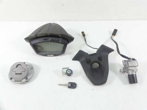 2008 Ducati 1098 S Speedometer Igniton Switch Key Lock 15K 40610602A 59820541A | Mototech271