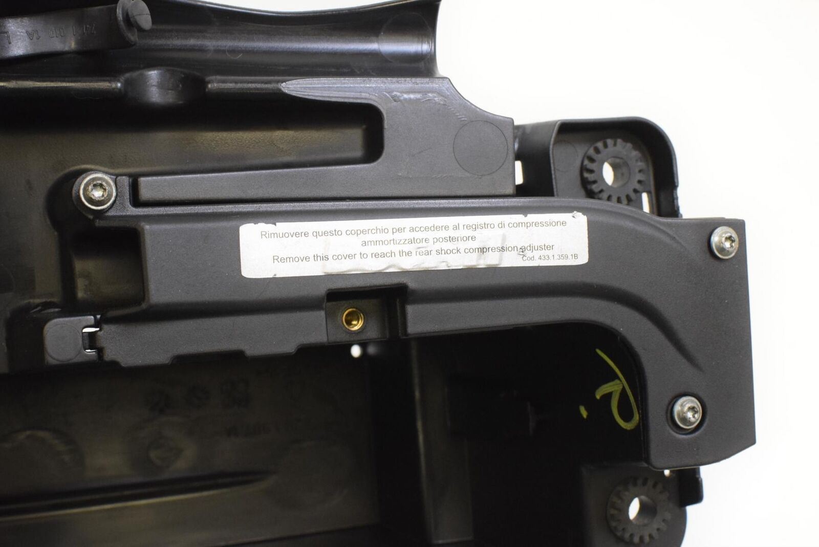2011 Ducati Multistrada 1200 ABS Battery Box Housing Tray Fairing 82919871A {{ shop.shopifyCountryName }} - Mototech271