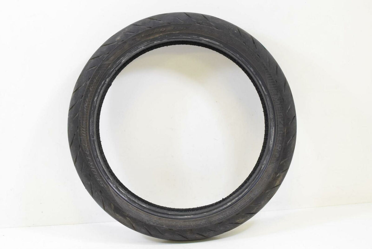 Used Front Tire Metzeler Sportec M5 Interact 110/70 R 17 M/C 54H TL 3717 {{ shop.shopifyCountryName }} - Mototech271