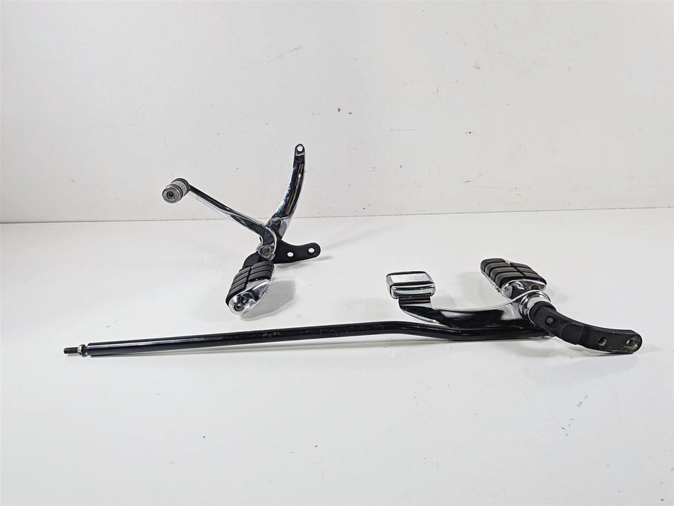 1998 Harley Dyna FXDL Low Rider Front Rider Footpeg + Brake Shift Lever 50649-90 {{ shop.shopifyCountryName }} - Mototech271