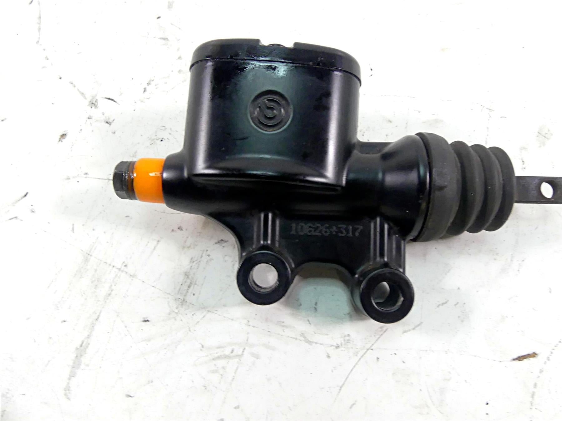 2011 Harley Touring FLTRX Road Glide Brembo Rear Brake Master Cylinder 41700028A {{ shop.shopifyCountryName }} - Mototech271