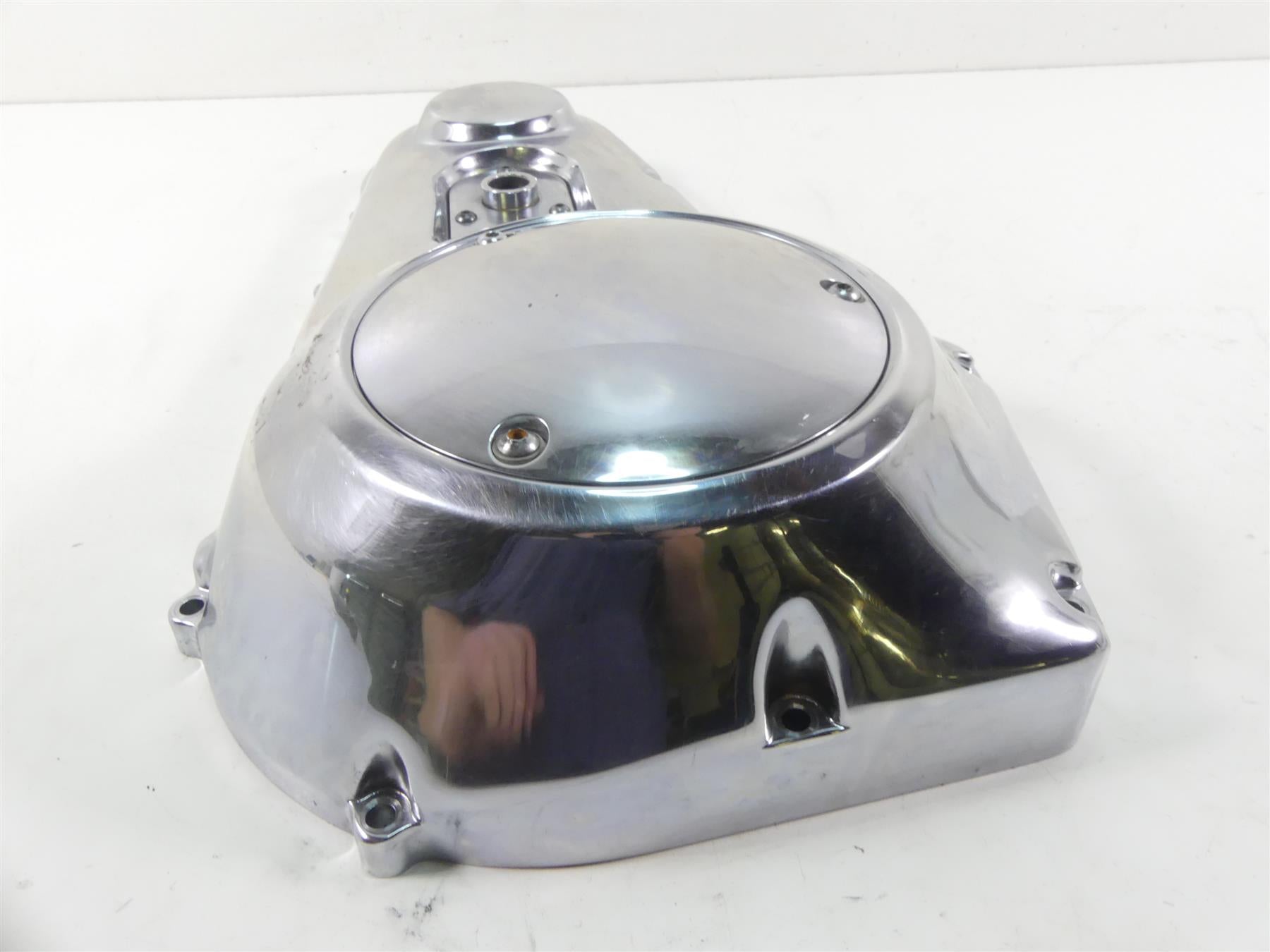 1993 Harley Dyna FXDL Low Rider Outer Primary Drive Clutch Cover 60506-89 {{ shop.shopifyCountryName }} - Mototech271