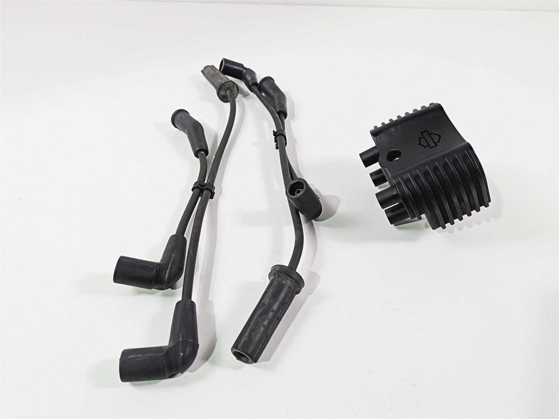 2018 Harley FLHCS Softail Heritage 115th Ignition Coil Wires Plugs 31600067 {{ shop.shopifyCountryName }} - Mototech271