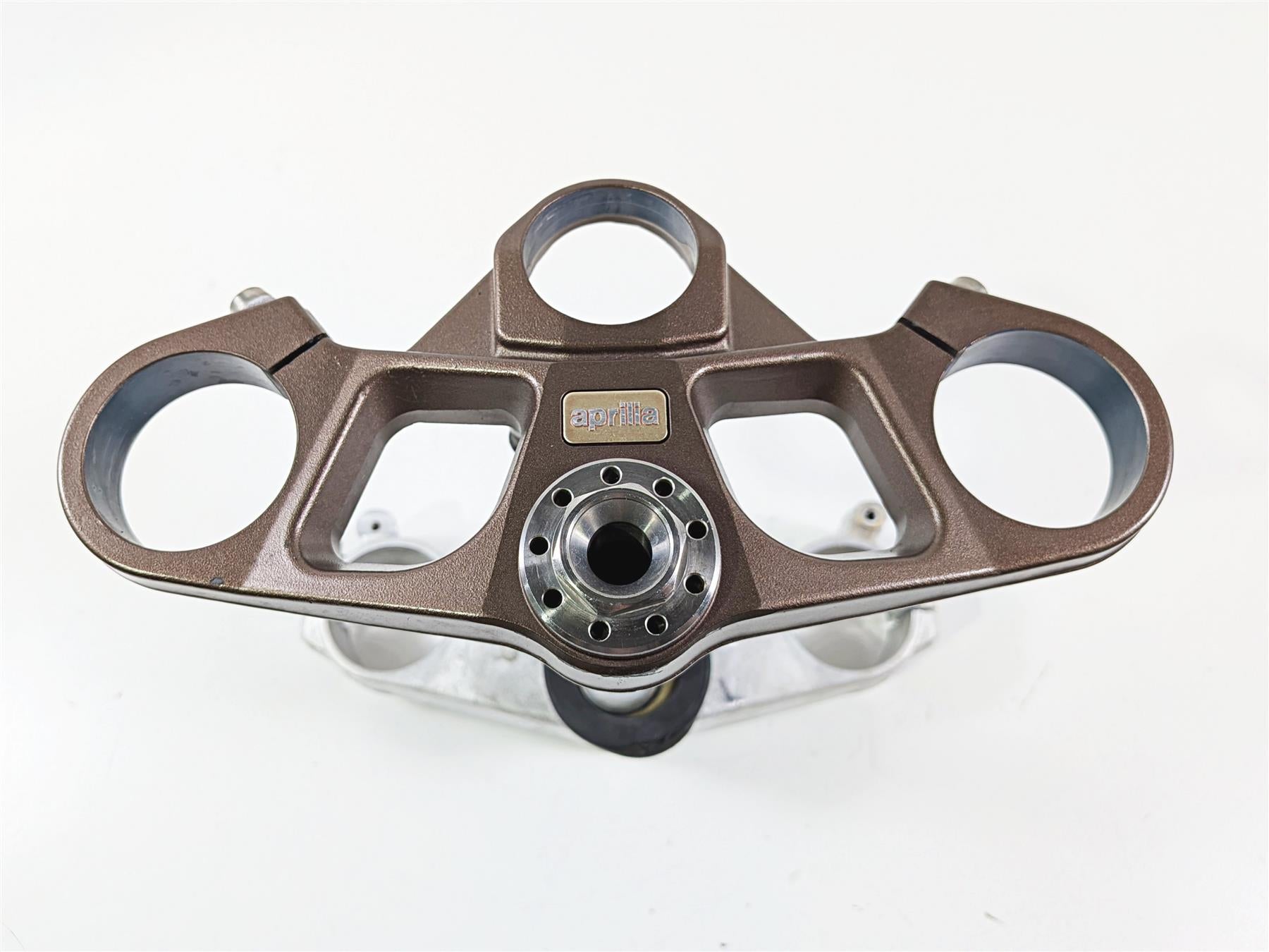 2008 Aprilia RSVR 1000 Factory Upper Lower Triple Tree Set AP8163562 AP8163061 {{ shop.shopifyCountryName }} - Mototech271