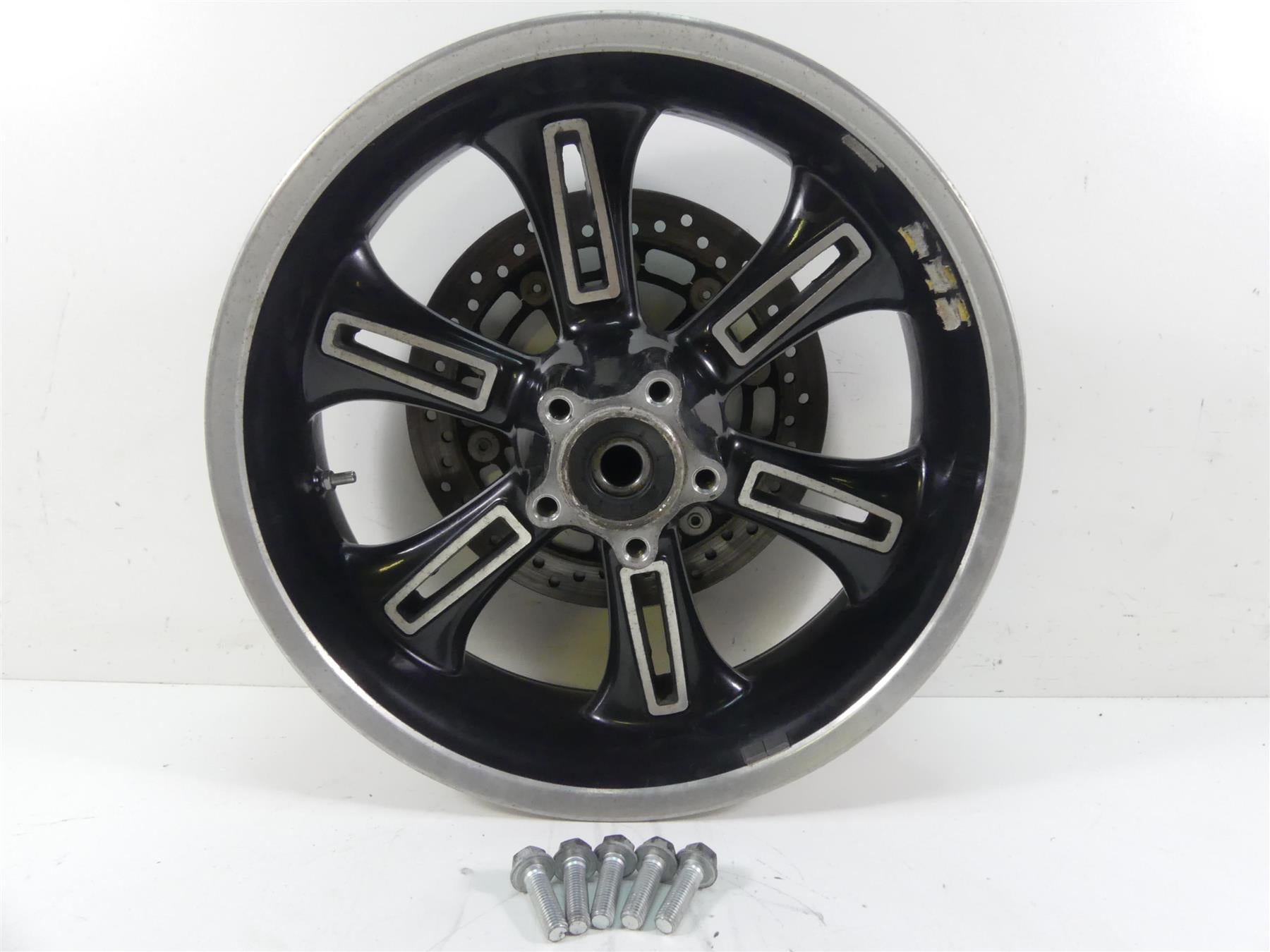 2013 Victory Cross Country Straight 16x5 Rear Wheel Rim 1521384 {{ shop.shopifyCountryName }} - Mototech271