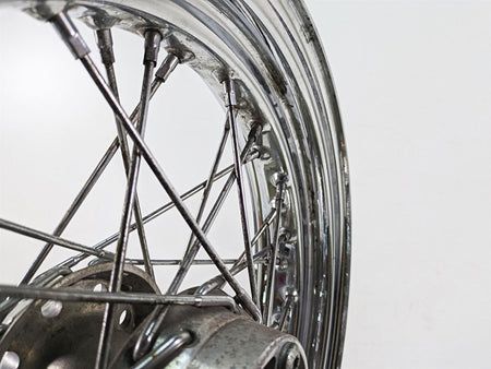 2006 Harley FLSTI Softail Heritage 16x3 Spoke Front Wheel Rim - Read 42947-06A {{ shop.shopifyCountryName }} - Mototech271