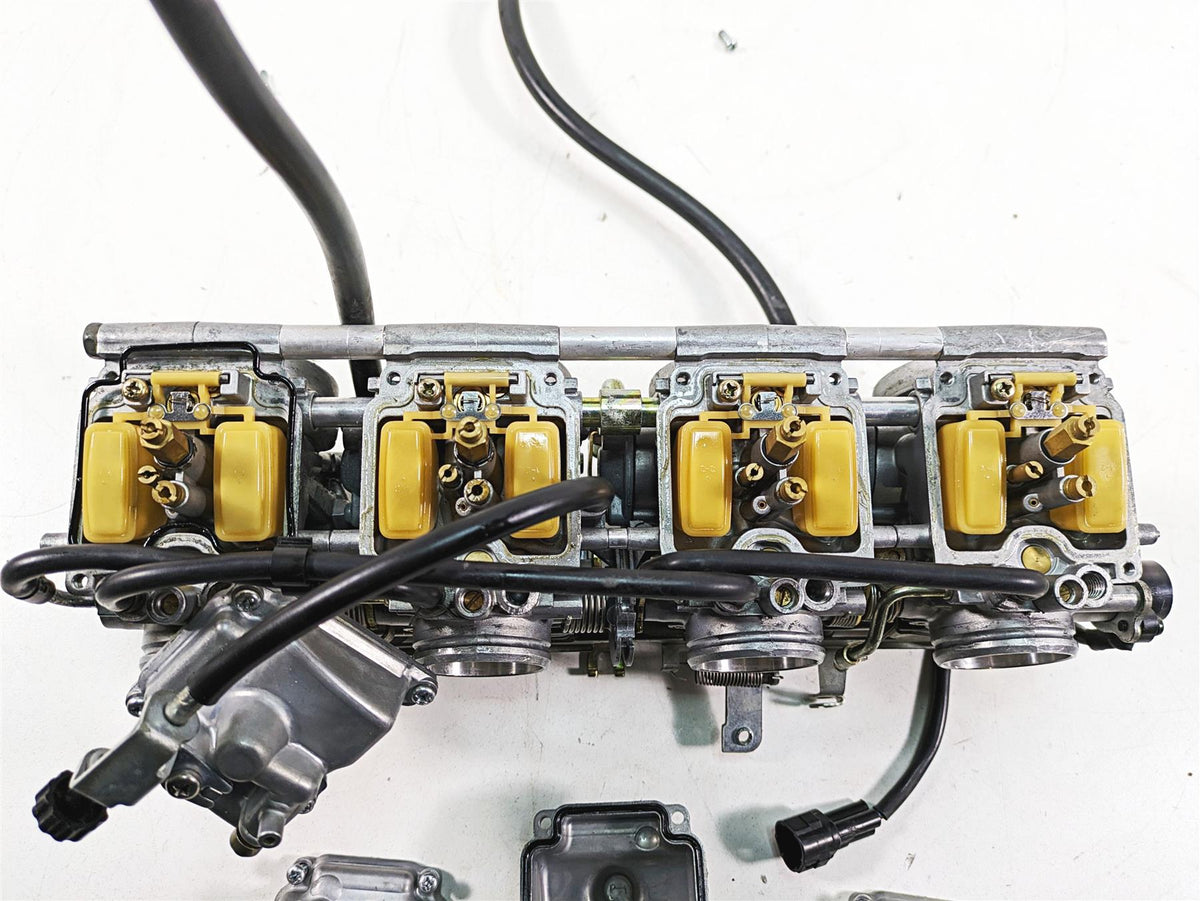 2002 Yamaha FZ1 FZS1000 Fazer Mikuni Carburetor Carb Set -Tested 5LV-14900-40-00 {{ shop.shopifyCountryName }} - Mototech271