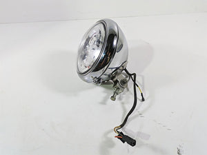 2008 Harley FLSTC Softail Heritage Led Headlight Lamp & Bracket 69748-05B