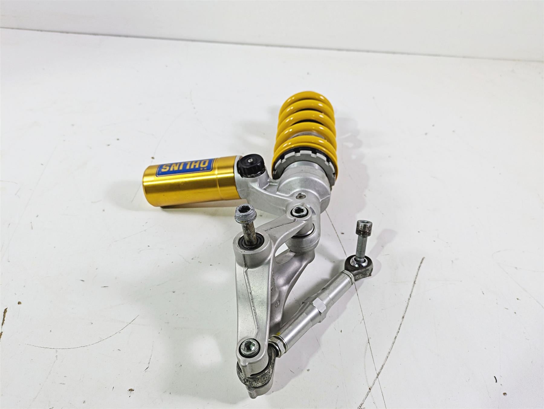 2008 Ducati SBK 1098 S Straight Ohlins Rear Shock & Linkage 36520751A {{ shop.shopifyCountryName }} - Mototech271