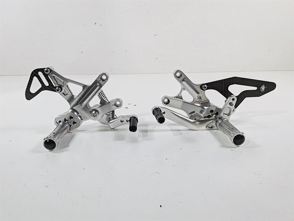 2018 Aprilia RSV4 RR Spider Adjustable Foot Peg Rear Set Reverse Shift 10.A172 {{ shop.shopifyCountryName }} - Mototech271