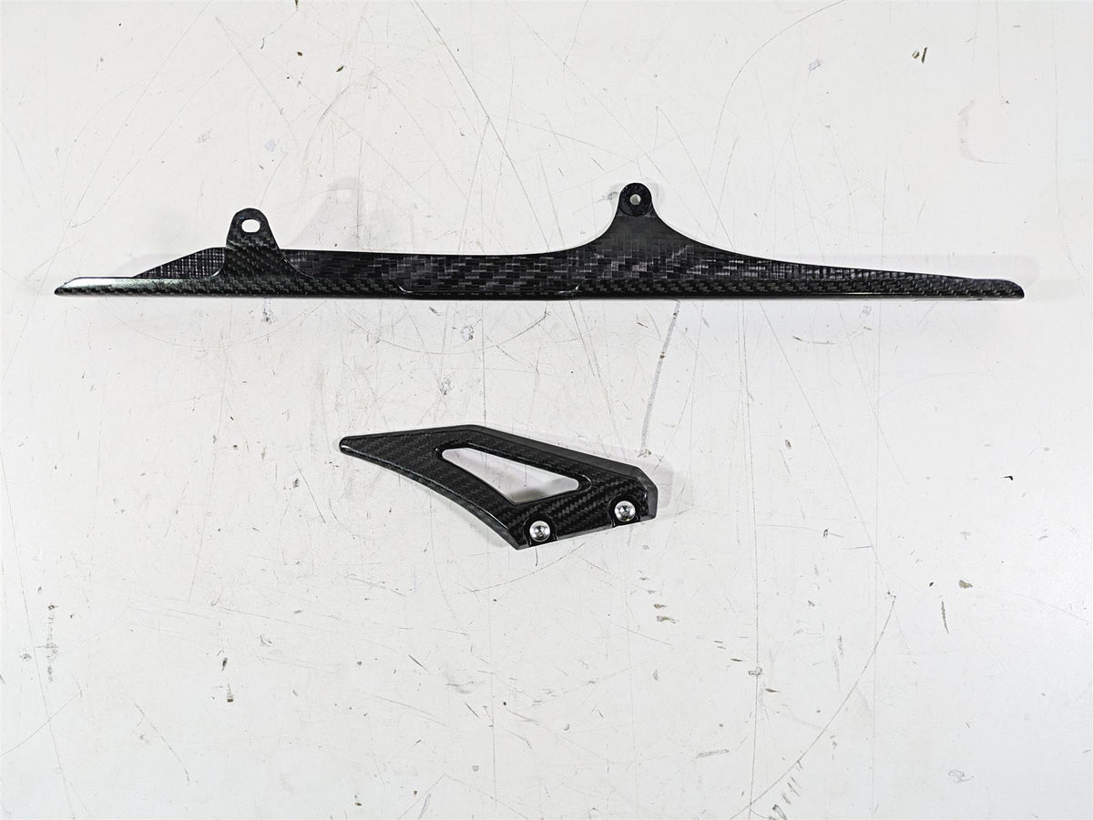 2020 Triumph Daytona 765 Moto2 Carbon Fiber Chain Cover Set T2050596 {{ shop.shopifyCountryName }} - Mototech271