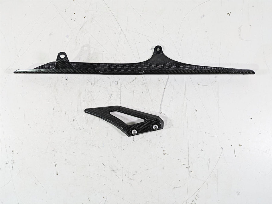 2020 Triumph Daytona 765 Moto2 Carbon Fiber Chain Cover Set T2050596 {{ shop.shopifyCountryName }} - Mototech271