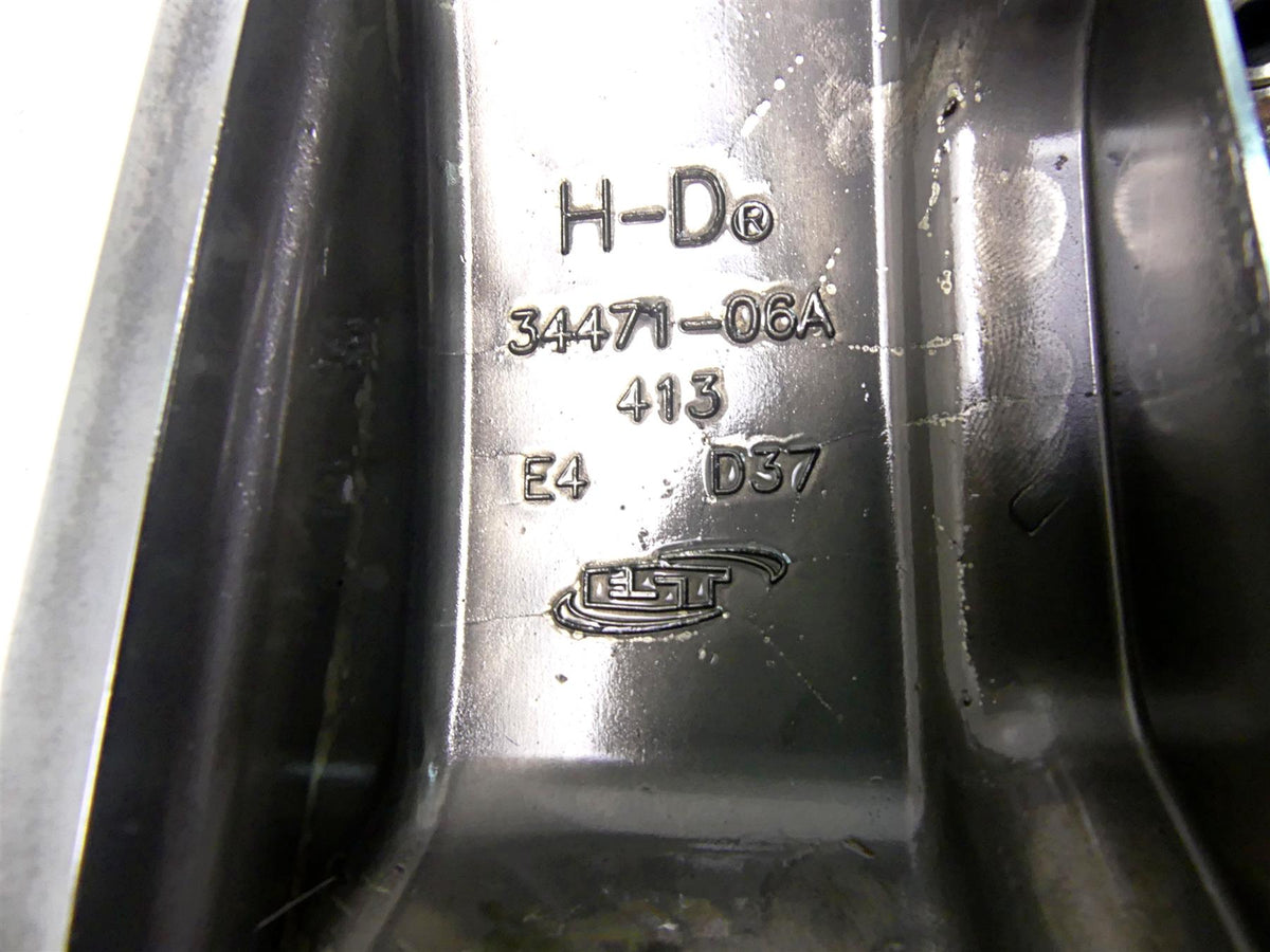 2007 Harley Touring FLHRSE CVO Road King Chrome Upper Tranny Cover 34471-06A {{ shop.shopifyCountryName }} - Mototech271