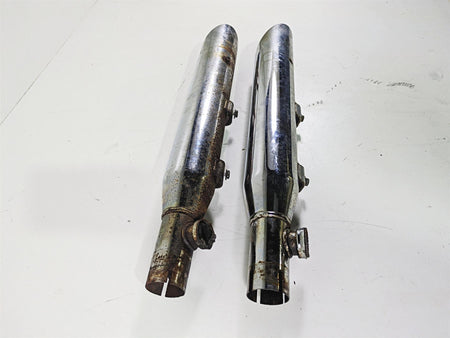 2003 Harley FLSTC Softail Heritage Screamin Eagle Slash Cut Exhaust Pipes {{ shop.shopifyCountryName }} - Mototech271