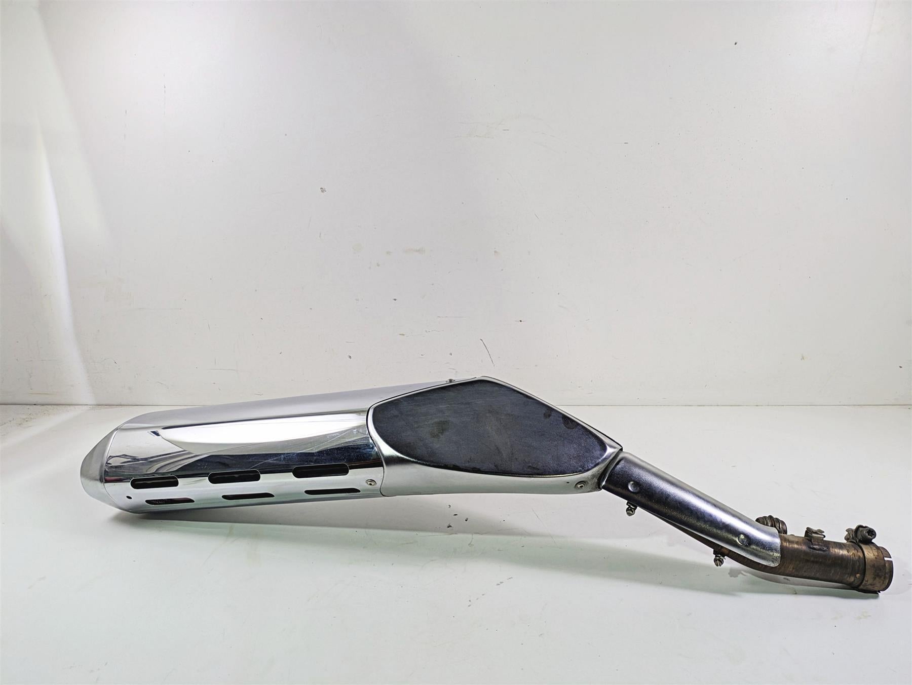 2014 BMW K1600 GTL K48 Right Exhaust Pipe Muffler Silencer Chrome 18127723444 {{ shop.shopifyCountryName }} - Mototech271