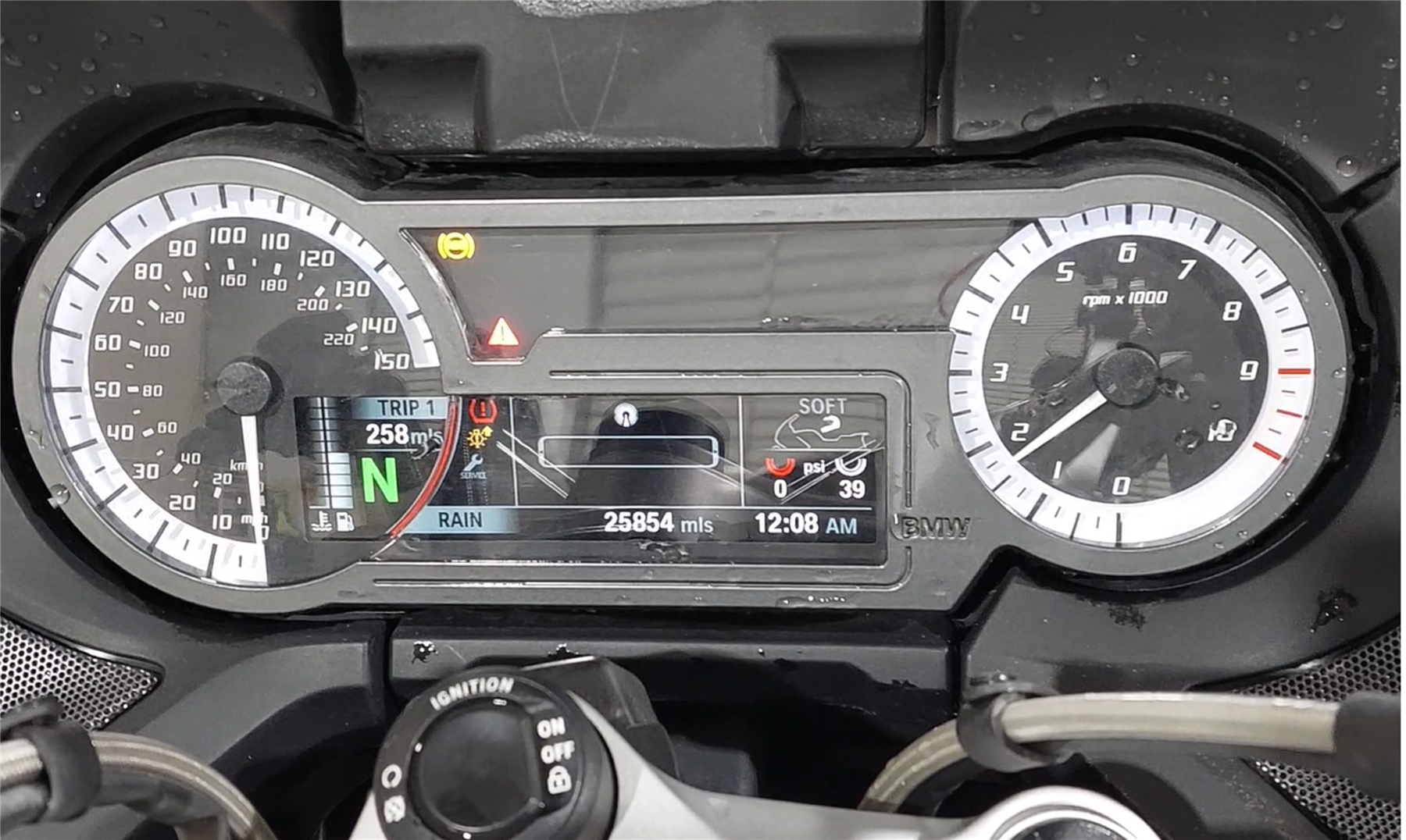 2017 BMW R1200RT K52 Speedometer 25K Gauges Instrument Cluster 62118358956 {{ shop.shopifyCountryName }} - Mototech271