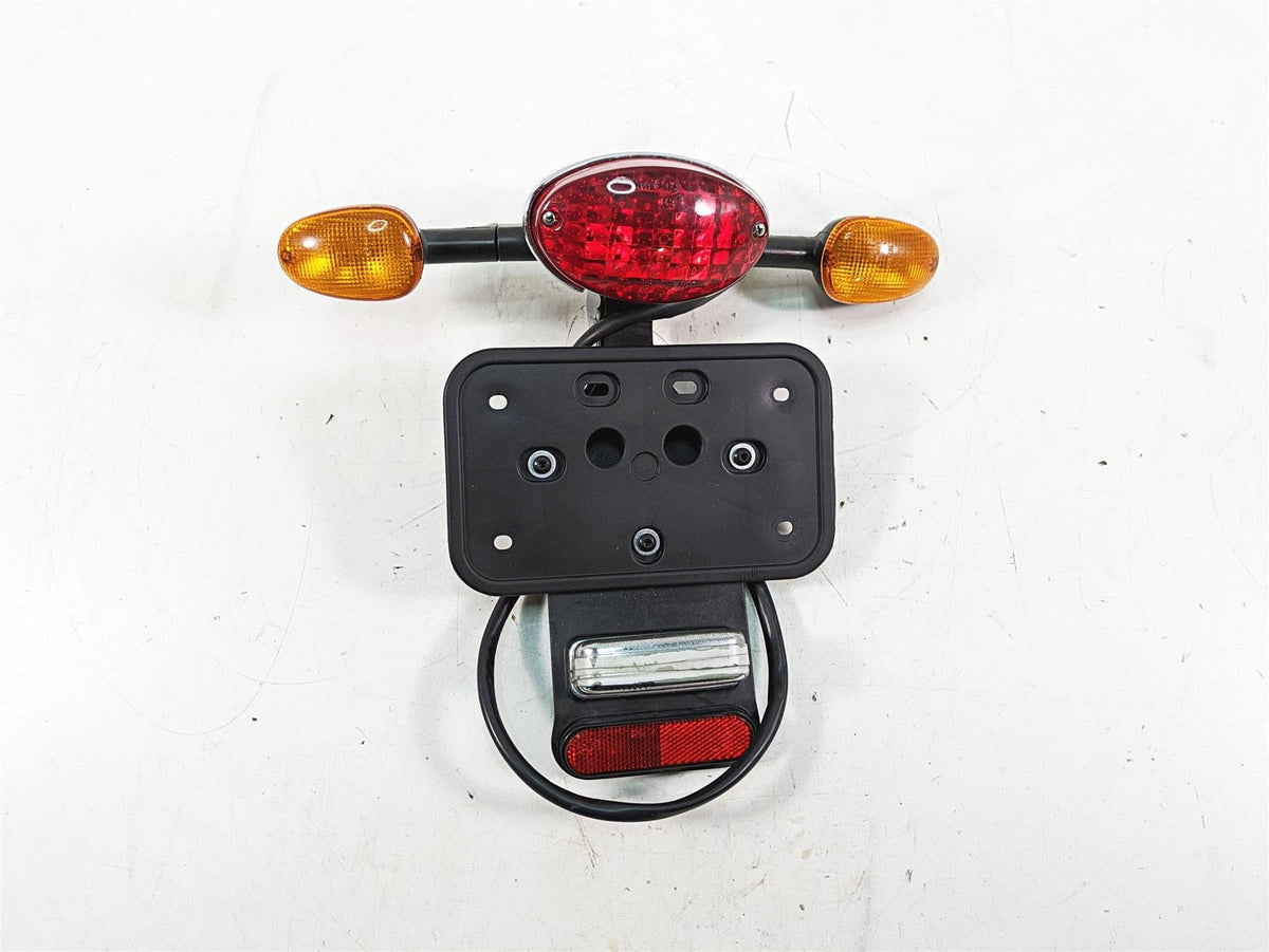 2013 Moto Guzzi V7 750 Stone Taillight Rear Blinker Plate Holder Set 883479 {{ shop.shopifyCountryName }} - Mototech271