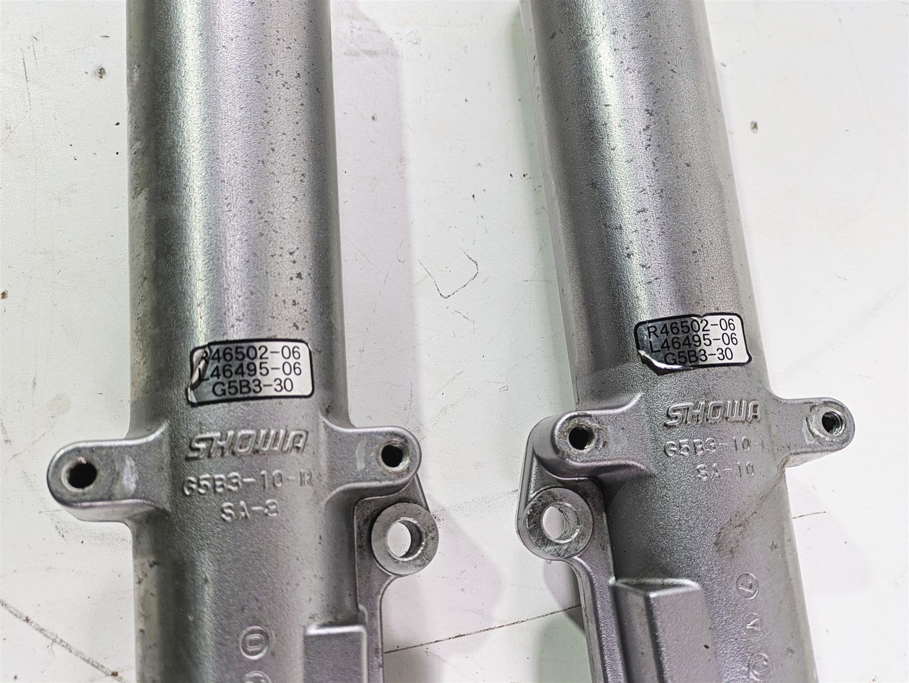 2008 Harley Touring FLHTP Electra Glide Straight Front Fork Set -Read 46502-06 {{ shop.shopifyCountryName }} - Mototech271