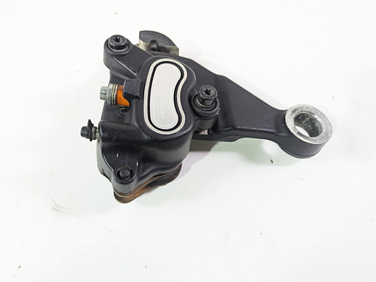 2014 Harley FLS Softail Slim Rear Brake Caliper + Mount 40908-08 {{ shop.shopifyCountryName }} - Mototech271