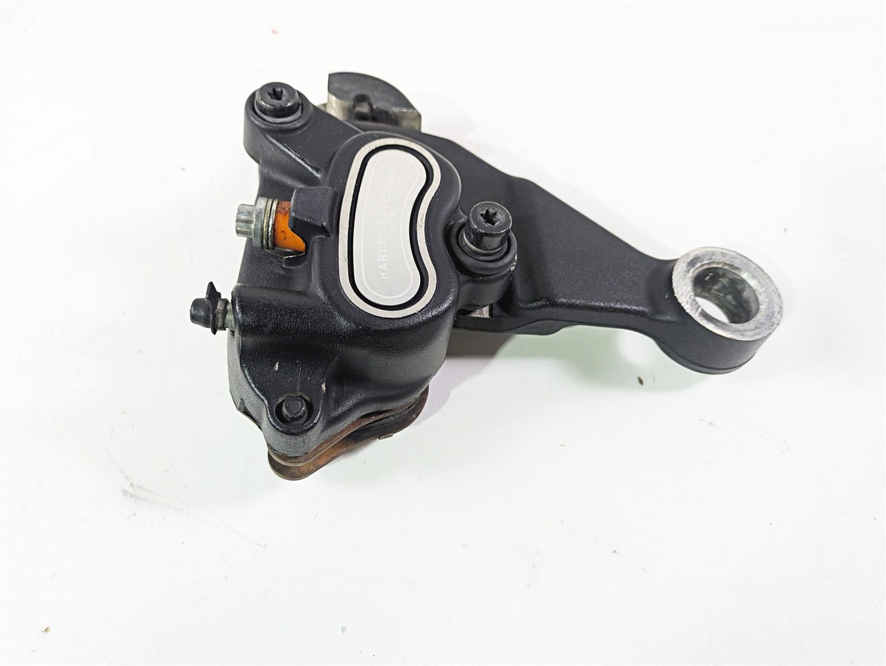 2014 Harley FLS Softail Slim Rear Brake Caliper + Mount 40908-08 {{ shop.shopifyCountryName }} - Mototech271