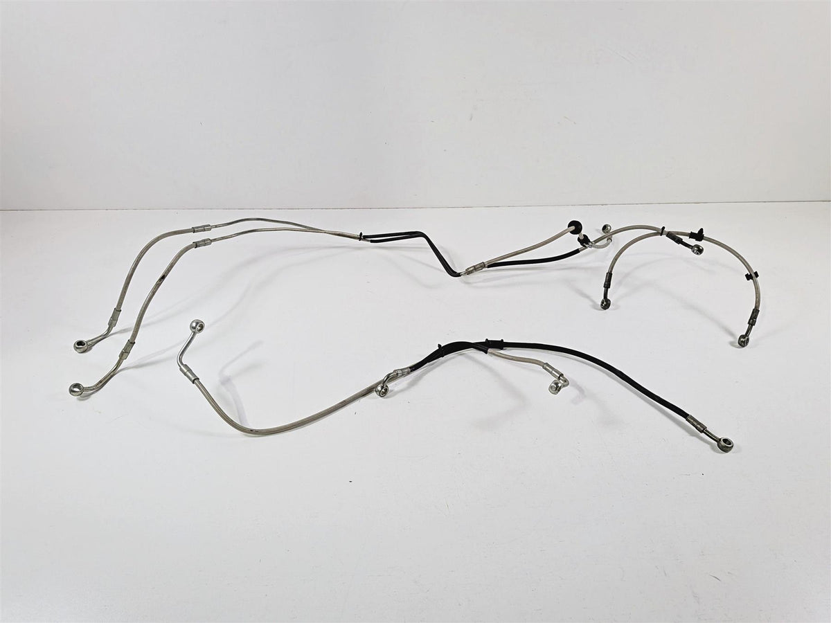2014 Aprilia RSV4 RR Factory Abs Brake Line Hose Set B044589 B044591 B044590 {{ shop.shopifyCountryName }} - Mototech271