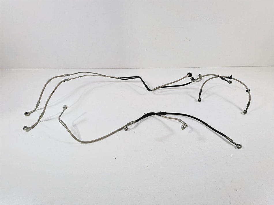 2014 Aprilia RSV4 RR Factory Abs Brake Line Hose Set B044589 B044591 B044590