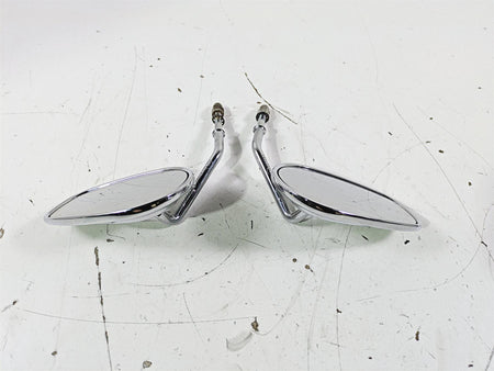 2016 Harley FLSTC Softail Heritage Chrome Rear View Mirror Set 91840-03 91845-03 {{ shop.shopifyCountryName }} - Mototech271