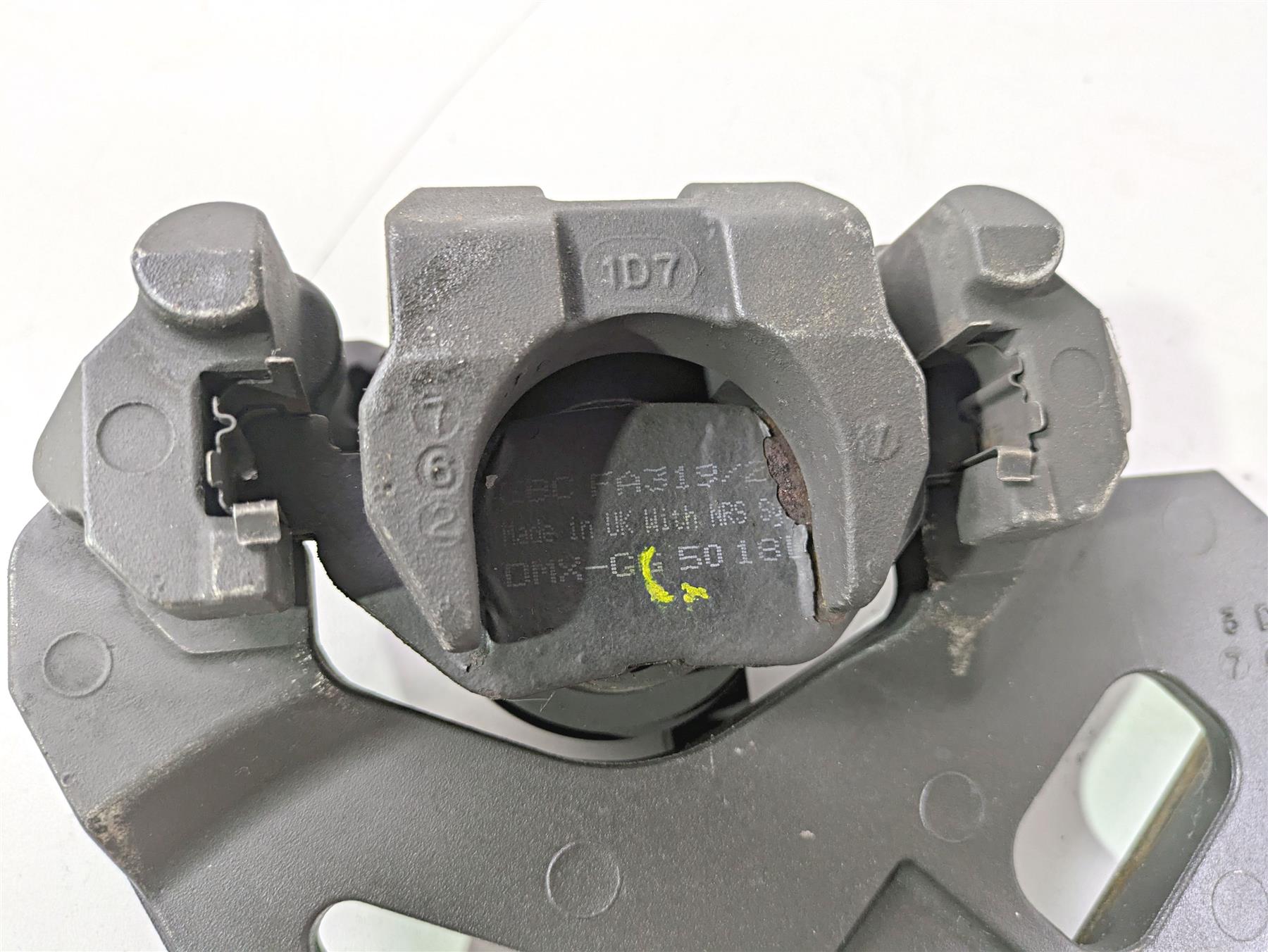 2008 Yamaha XVS1300 V-Star Tourer Rear Brake Caliper & Bracket 3D8-2580W-00-00 {{ shop.shopifyCountryName }} - Mototech271