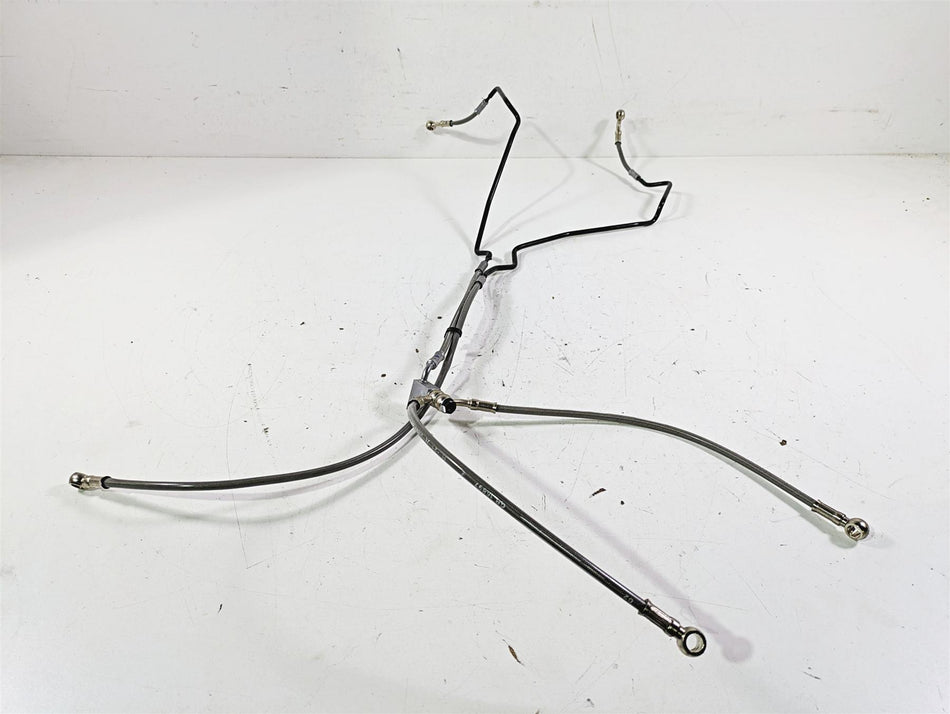 2023 Triumph Street Triple 765 RS Front Abs Brake Line Hose Set T2021506 {{ shop.shopifyCountryName }} - Mototech271