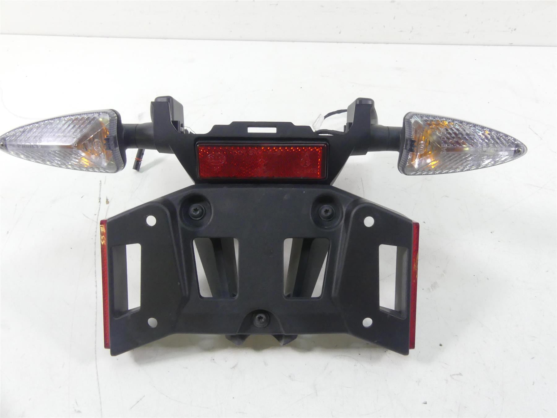 2017 BMW R1200GS GSW K50 Rear Blinker Turn Signal Plate Holder Set 46628532317