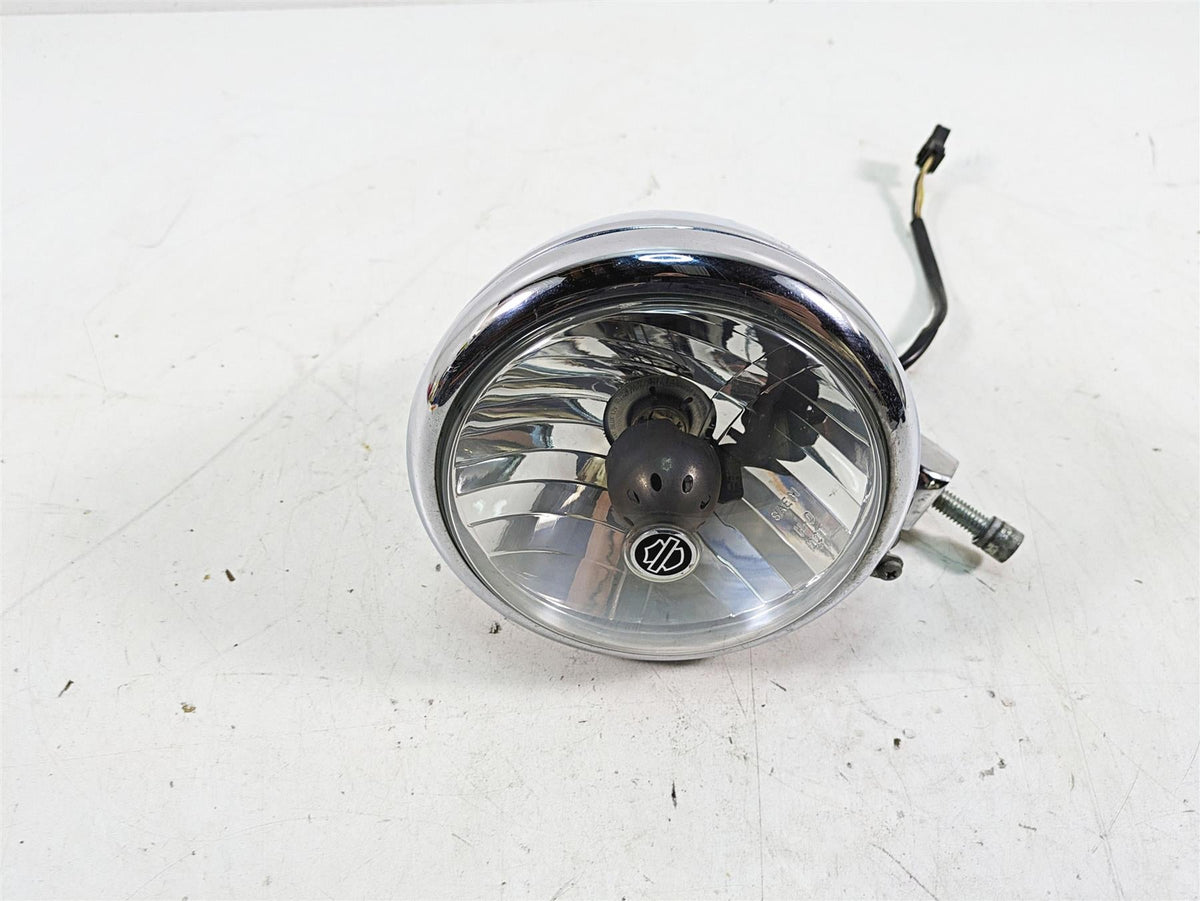 2007 Harley Sportster XL1200 C Headlight Head Light & Mount 5-3/4" 69681-07B {{ shop.shopifyCountryName }} - Mototech271