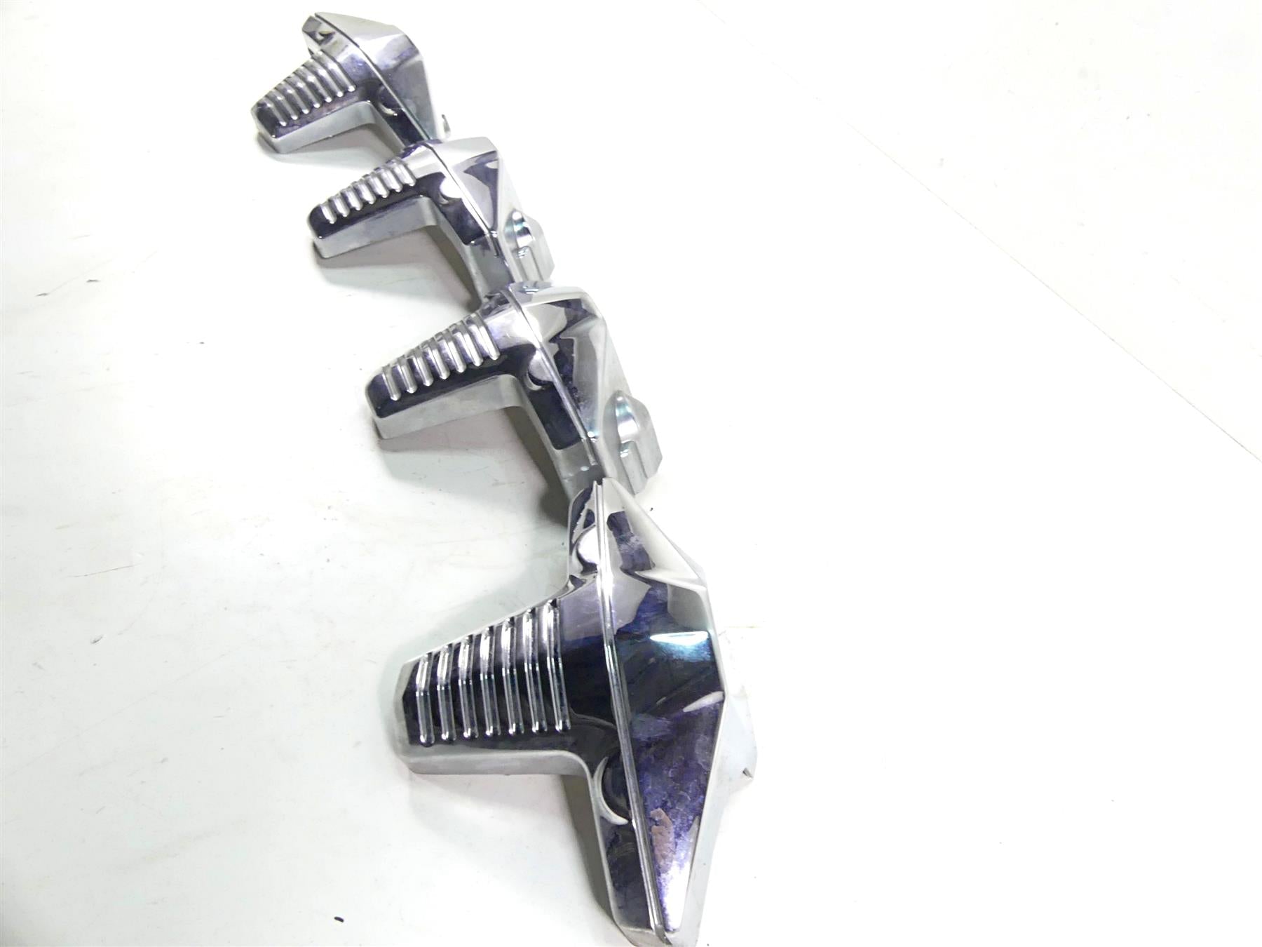 2008 Suzuki M109R VZR1800 Chrome Cylinder Head Plug Covers Set 11174-48G10 {{ shop.shopifyCountryName }} - Mototech271