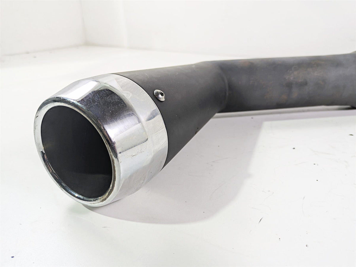 2001 Harley Touring FLHX Street Glide 2 into 1 Side Pipe Exhaust System Handmade {{ shop.shopifyCountryName }} - Mototech271