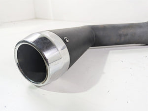 2001 Harley Touring FLHX Street Glide 2 into 1 Side Pipe Exhaust System Handmade